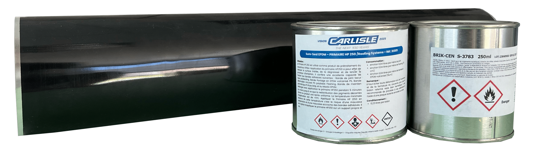 Kit de Réparation EPDM Essentiel 2 – Patch Flashing 45 x 45 cm